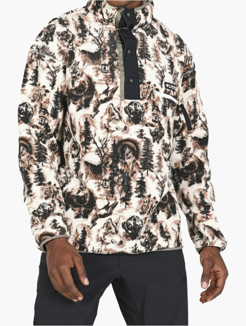 MyRunway | Shop Columbia Chalk Wolfse Helvetia Half Snap Fleece